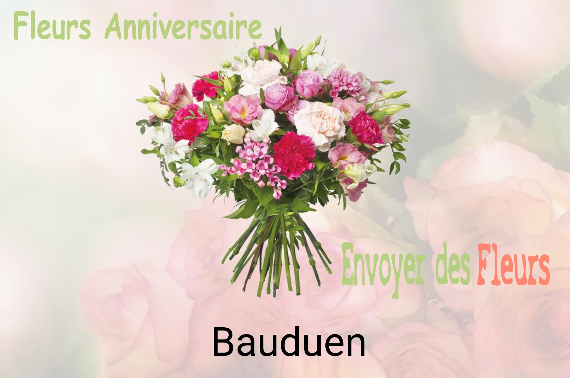 Bouquet de fleurs d’anniversaire livré à Bauduen